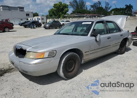 1999 Mercury Grand Marquis Gs z USA, uszkodzony, nr VIN 2MEFM74WXXX635856